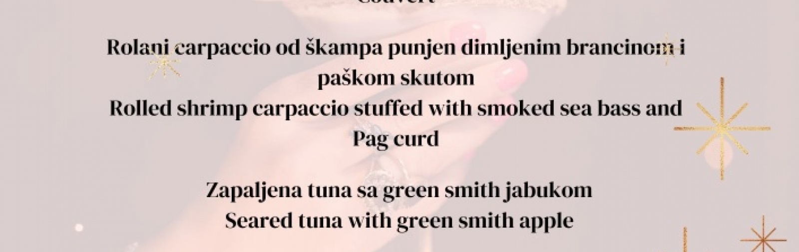 Svečana večera za Staru godinu u restoranu Kaštel